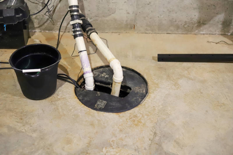 Sump pump stuck in on position